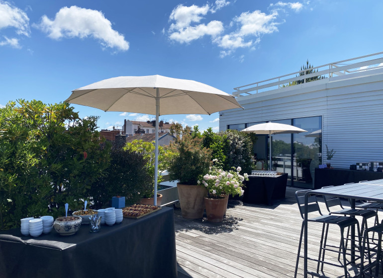 Terrasses du 6ème et du 7ème étage