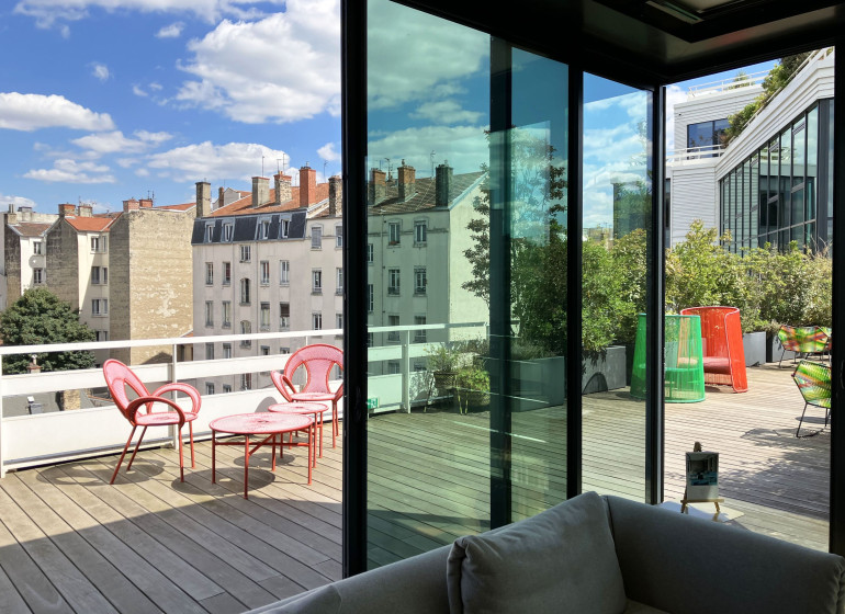 Terrasse du 4ème étage